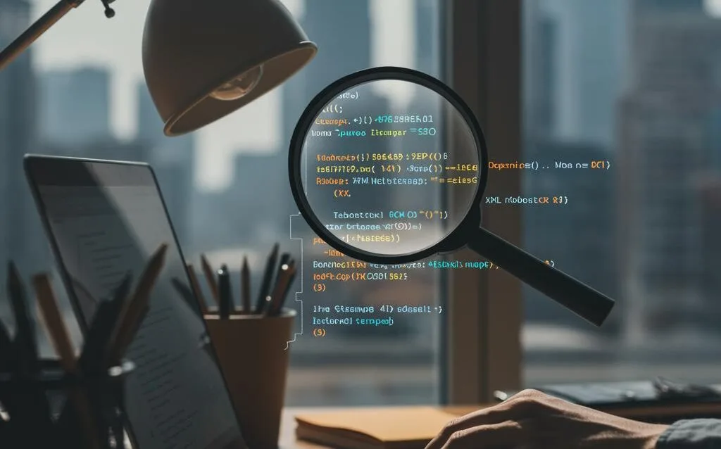 Create a featured image for a post about: Technical SEO for Developers: A Simple Guide