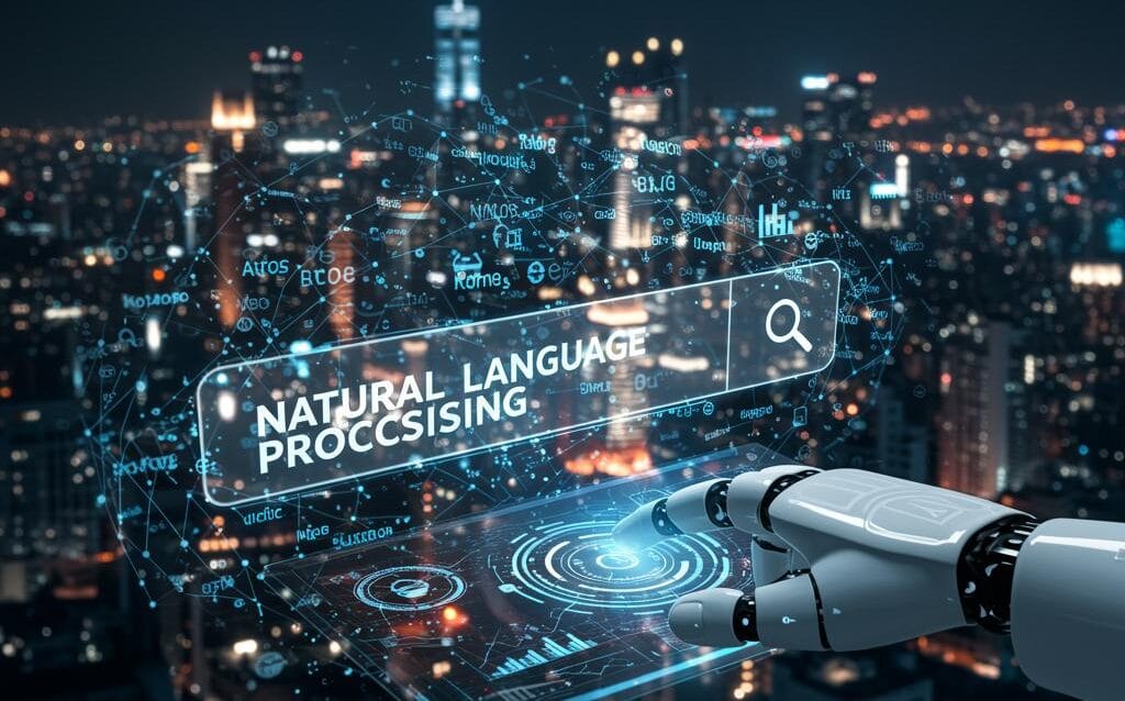 Create-a-featured-image-for-a-post-about-Natural-Language-Processing-for-Smart-Search-and-Navigation Create a featured image for a post about: Natural Language Processing for Smart Search and Navigation
