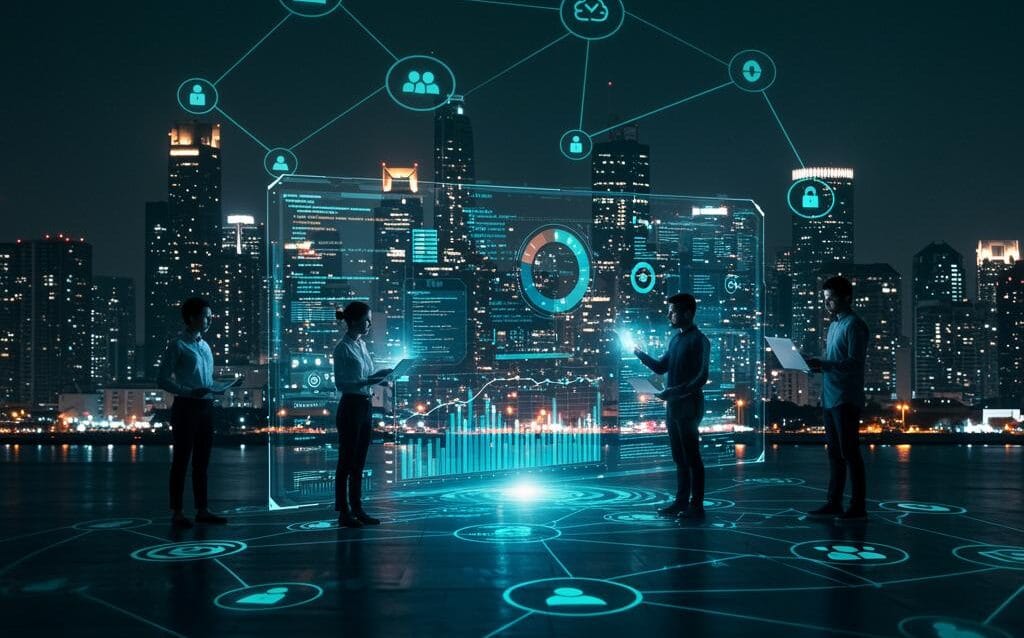 Create a featured image for a post about: How We Build Scalable Web Solutions for Growing Businesses