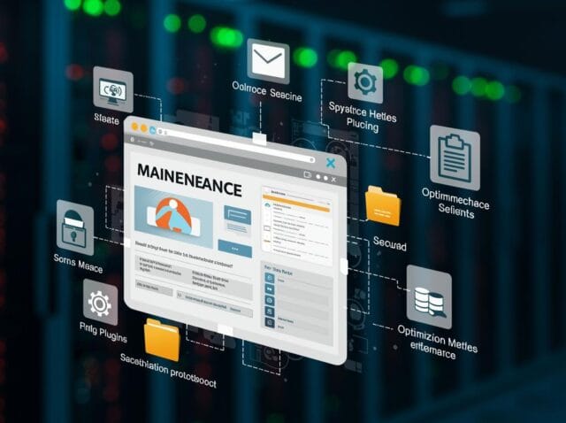 Create-a-featured-image-for-a-post-about-Website-Maintenance-Checklist-Keep-Your-Site-Running-Smoothly Create a featured image for a post about: Website Maintenance Checklist: Keep Your Site Running Smoothly