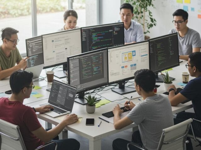 Create-a-featured-image-for-a-post-about-How-to-Choose-the-Right-Web-Development-Partner-for-Your-Business Create a featured image for a post about: How to Choose the Right Web Development Partner for Your Business