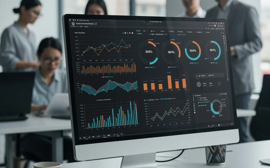 Create a featured image for a post about: Custom Dashboards and Analytics: Empowering Smarter Decisions