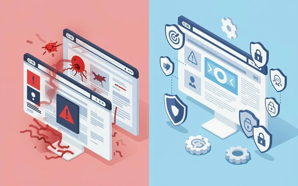 Create a featured image for a post about: How We Deliver Fully Managed WordPress Hosting and Security