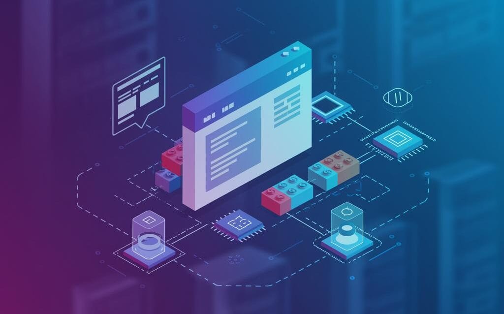 Create a featured image for a post about: Understanding JAMstack: A Faster and More Secure Approach to Web Development