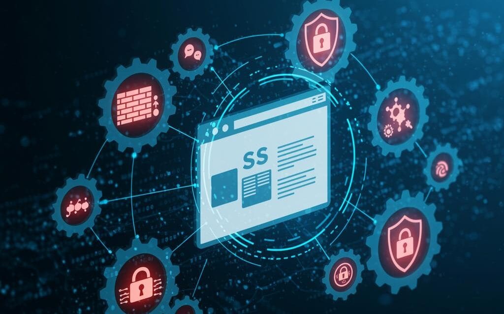 Create-a-featured-image-for-a-post-about-How-SSL-Firewalls-and-Regular-Updates-Keep-Your-Website-Safe Create a featured image for a post about: How SSL, Firewalls, and Regular Updates Keep Your Website Safe