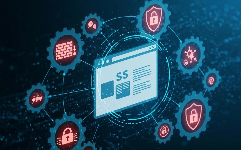 Create a featured image for a post about: How SSL, Firewalls, and Regular Updates Keep Your Website Safe
